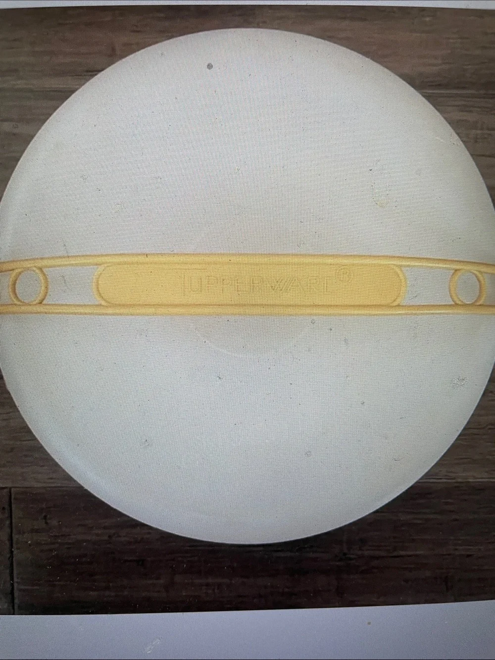 VTG Tupperware CAKE SAVER Harvest Gold